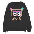 Baseball Ice Cream Drip Number 23 Player 23rd Birthday Unisex Sweatshirt Baseball Ice Cream Drip Number 23 Player 23rd Birthday Unisex Sweatshirt