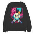 Baseball Ice Cream Drip Number 67 Six Seven Meme 67 Unisex Sweatshirt Baseball Ice Cream Drip Number 67 Six Seven Meme 67 Unisex Sweatshirt
