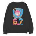 Baseball Ice Cream Drip Six Seven Gen Alpha Slang Meme 67 Unisex Sweatshirt Baseball Ice Cream Drip Six Seven Gen Alpha Slang Meme 67 Unisex Sweatshirt