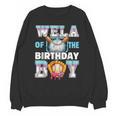 Baseball Ice Cream Drip Wela Of The Birthday Boy Unisex Sweatshirt