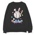 Baseball Ice Cream Drip Youth Boys Cute Easter Sports Unisex Sweatshirt