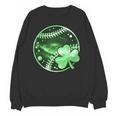 Baseball Irish Shamrock Lucky Clover St Patricks Day Boys Unisex Sweatshirt Baseball Irish Shamrock Lucky Clover St Patricks Day Boys Unisex Sweatshirt