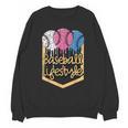 Baseball Lifestyle Ball Sprinkles Drip Boys Kids Men Teen Unisex Sweatshirt