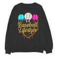Baseball Lifestyle Baseball Drip Icecream Unisex Sweatshirt