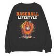 Baseball Lifestyle Ice Cream Drip Baseball Glove Crossed Bat Unisex Sweatshirt Baseball Lifestyle Ice Cream Drip Baseball Glove Crossed Bat Unisex Sweatshirt