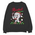 Baseball Mama Christmas Santa Hat Xmas Softball Mom Unisex Sweatshirt Baseball Mama Christmas Santa Hat Xmas Softball Mom Unisex Sweatshirt