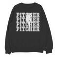 Baseball Pitcher Player Team Sport Lover Family Friends Fans Unisex Sweatshirt Baseball Pitcher Player Team Sport Lover Family Friends Fans Unisex Sweatshirt