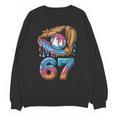 Baseball Player 67 Number 67th Sports Ice Cream Drip Unisex Sweatshirt Baseball Player 67 Number 67th Sports Ice Cream Drip Unisex Sweatshirt