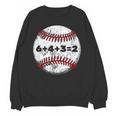 Baseball Red Stitches Sport Graphic 6432 Unisex Sweatshirt Baseball Red Stitches Sport Graphic 6432 Unisex Sweatshirt