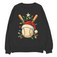 Baseball Santa Christmas Ball Baseball Lover Player Boys Unisex Sweatshirt Baseball Santa Christmas Ball Baseball Lover Player Boys Unisex Sweatshirt