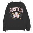 Baseball Shamrock Boston Massachusetts St Patrick’s Day Unisex Sweatshirt