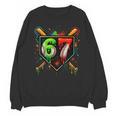 Baseball Six Seven 67 Meme Ice Cream Drip Xmas Women Men Unisex Sweatshirt