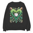Baseball St Patricks Day Boys Girls Men Women Shamrock Green Unisex Sweatshirt