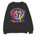 Baseball Stuff Six Seven 67 Ice Cream Drip 6 7 Baseball Kids Unisex Sweatshirt Baseball Stuff Six Seven 67 Ice Cream Drip 6 7 Baseball Kids Unisex Sweatshirt