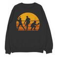 Baseball Tee Sunset Silhouette Players Men Women Kids Unisex Sweatshirt Baseball Tee Sunset Silhouette Players Men Women Kids Unisex Sweatshirt