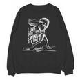 Baseball Valentine Love Built One Swing At A Time Tee Unisex Sweatshirt