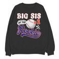 Big Sis Rookie Of Year 1st Birthday Baseball Theme Matching Unisex Sweatshirt Big Sis Rookie Of Year 1st Birthday Baseball Theme Matching Unisex Sweatshirt
