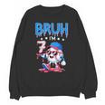 Bruh I'm 7 Baseball Ice Cream Drip It's My 7th Birthday Unisex Sweatshirt Bruh I'm 7 Baseball Ice Cream Drip It's My 7th Birthday Unisex Sweatshirt