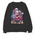 Christmas Baseball Santa Game Day Xmas Boys Kids Men Unisex Sweatshirt Christmas Baseball Santa Game Day Xmas Boys Kids Men Unisex Sweatshirt