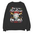 This Is My Christmas Pajama Shirt Baseball Xmas PJs Boys Men Unisex Sweatshirt