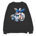 Cool Rabbit Baseball Easter Men Boy Toddler Kid Unisex Sweatshirt Cool Rabbit Baseball Easter Men Boy Toddler Kid Unisex Sweatshirt