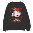 Cute Dripping Baseball Lover Valentines Day Boys Kids Unisex Sweatshirt Cute Dripping Baseball Lover Valentines Day Boys Kids Unisex Sweatshirt