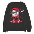Dabbing Baseball Drip Ice Cream Youth Boy Valentines Day Unisex Sweatshirt Dabbing Baseball Drip Ice Cream Youth Boy Valentines Day Unisex Sweatshirt