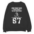 How Many Days A Week 6 7 67 Meme Baseball Humor Unisex Sweatshirt