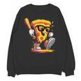 Drippy Pizza Baseball Slice Cartoon Sports Food Unisex Sweatshirt Drippy Pizza Baseball Slice Cartoon Sports Food Unisex Sweatshirt