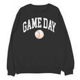 Game Day Baseball Player And Fan Graphic Unisex Sweatshirt Game Day Baseball Player And Fan Graphic Unisex Sweatshirt