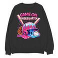 Game Kindergarten Baseball Ice Cream Drip On Back To School Unisex Sweatshirt Game Kindergarten Baseball Ice Cream Drip On Back To School Unisex Sweatshirt