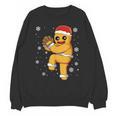 Gingerbread Man Baseball Christmas Unisex Sweatshirt Gingerbread Man Baseball Christmas Unisex Sweatshirt