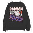 GodMom Rookie Of Year 1st Birthday Baseball Theme Matching Unisex Sweatshirt GodMom Rookie Of Year 1st Birthday Baseball Theme Matching Unisex Sweatshirt