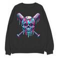 Halloween Baseball Skull Drip Baseball Lifestyle Boy Men Unisex Sweatshirt Halloween Baseball Skull Drip Baseball Lifestyle Boy Men Unisex Sweatshirt