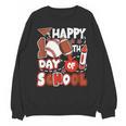 Happy 100 Days Of School Baseball Football PE Teacher Unisex Sweatshirt Happy 100 Days Of School Baseball Football PE Teacher Unisex Sweatshirt