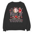 Happy 100 Days Of School Baseball Girls Coquette Bow Teacher Unisex Sweatshirt Happy 100 Days Of School Baseball Girls Coquette Bow Teacher Unisex Sweatshirt