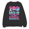 Happy 100 Days Of School Game Day Baseball Ice Cream Drip Unisex Sweatshirt Happy 100 Days Of School Game Day Baseball Ice Cream Drip Unisex Sweatshirt