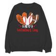 Happy Valentines Day Shirt Boys Basketball Baseball Football Unisex Sweatshirt