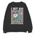 I Hit 100 Days Of School Baseball Ice Cream Drip Boys Girls Unisex Sweatshirt I Hit 100 Days Of School Baseball Ice Cream Drip Boys Girls Unisex Sweatshirt