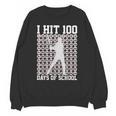 I Hit 100 Days Of School Boys Kids 100th Day Balls Baseball Unisex Sweatshirt I Hit 100 Days Of School Boys Kids 100th Day Balls Baseball Unisex Sweatshirt