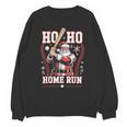 Ho Ho Home Run Baseball Christmas Holiday Sports Santa Unisex Sweatshirt Ho Ho Home Run Baseball Christmas Holiday Sports Santa Unisex Sweatshirt