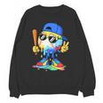 Ice Cream Baseball Drip Spots Sprinkle For Boys Youth Kids Unisex Sweatshirt