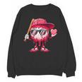 Ice Cream Drip Baseball Valentine's Day Spots Baseball Drip Unisex Sweatshirt Ice Cream Drip Baseball Valentine's Day Spots Baseball Drip Unisex Sweatshirt
