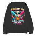 It's My 6733 Days Of School Baseball Ice Cream Dripping Unisex Sweatshirt It's My 6733 Days Of School Baseball Ice Cream Dripping Unisex Sweatshirt