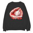 Kid Drip Ice Cream Baseball Heart Catcher Valentines Day Boy Unisex Sweatshirt Kid Drip Ice Cream Baseball Heart Catcher Valentines Day Boy Unisex Sweatshirt