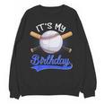 Kids 8th Baseball Birthday Party Boys Sport Fan 8 Years Old Unisex Sweatshirt Kids 8th Baseball Birthday Party Boys Sport Fan 8 Years Old Unisex Sweatshirt