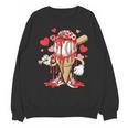 Kids Baseball Drip Ice Cream Apparel Kids Boys Valentine Unisex Sweatshirt Kids Baseball Drip Ice Cream Apparel Kids Boys Valentine Unisex Sweatshirt