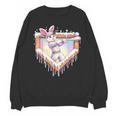 Kids Happy Easter Bunny Playing Baseball Boy Ice Cream Drip Unisex Sweatshirt Kids Happy Easter Bunny Playing Baseball Boy Ice Cream Drip Unisex Sweatshirt