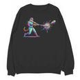 Leopard Baseball Player Ice Cream Drip For Boys Kids Unisex Sweatshirt Leopard Baseball Player Ice Cream Drip For Boys Kids Unisex Sweatshirt