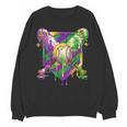 Mardi Gras Ice Cream Drip Baseball Sports For Men Women Kids Unisex Sweatshirt Mardi Gras Ice Cream Drip Baseball Sports For Men Women Kids Unisex Sweatshirt